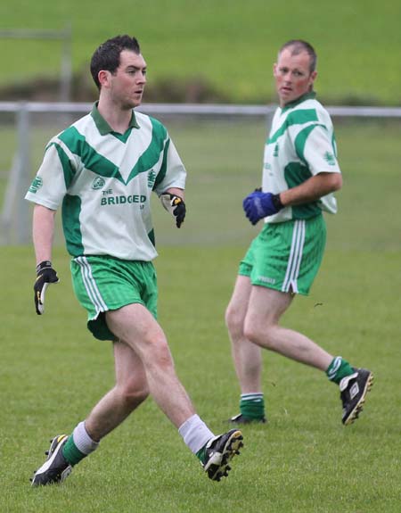 Action from the reserve league match against Burt.