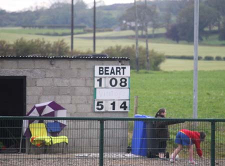 Action from the reserve league match against Burt.