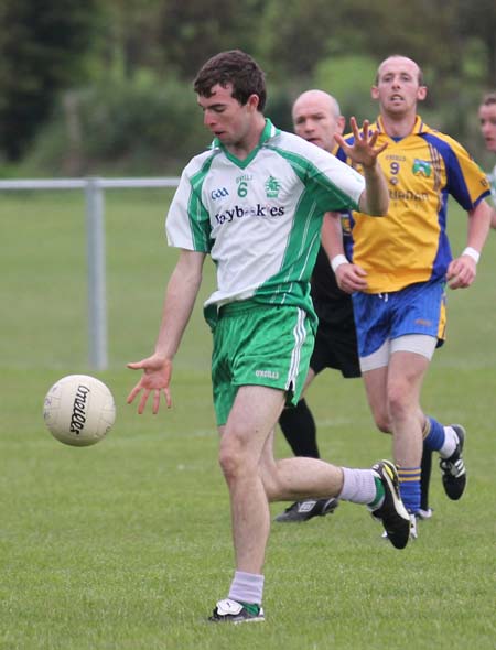 Action from the league match against Burt.