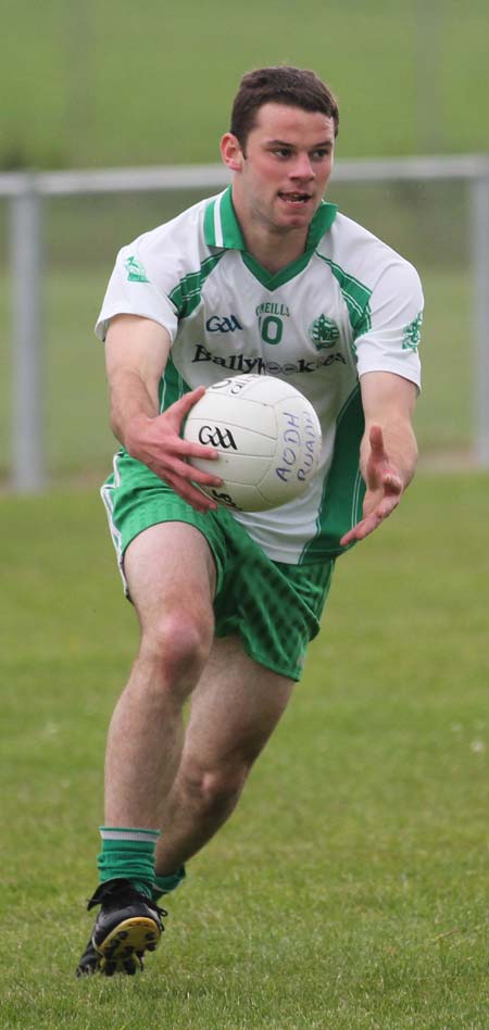 Action from the league match against Burt.