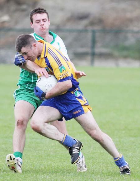 Action from the league match against Burt.