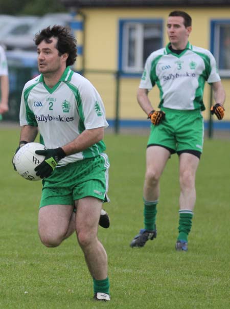 Action from the league match against Burt.