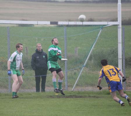 Action from the league match against Burt.