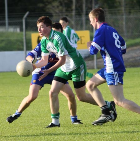 Action from the under 16 championship game between Aodh Ruadh and Four Masters.