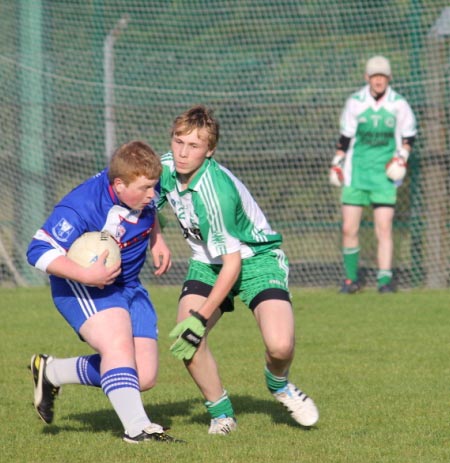 Action from the under 16 championship game between Aodh Ruadh and Four Masters.