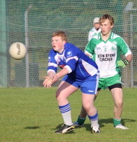 Action from the under 16 championship game between Aodh Ruadh and Four Masters.