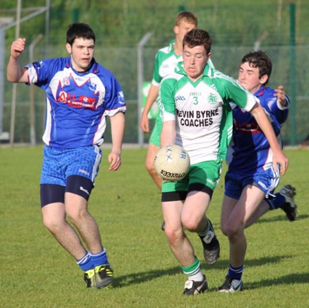 Action from the under 16 championship game between Aodh Ruadh and Four Masters.