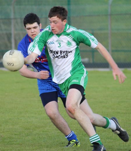 Action from the under 16 championship game between Aodh Ruadh and Four Masters.