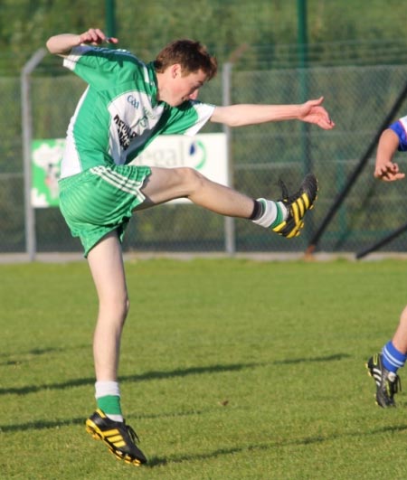 Action from the under 16 championship game between Aodh Ruadh and Four Masters.