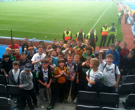 Pictures from Aodh Ruadh's underage hurlers' trip to the All-Ireland semi-final
