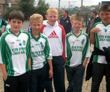 Pictures from Aodh Ruadh's underage hurlers' trip to the All-Ireland semi-final