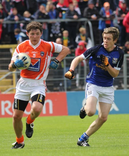 Action from the 2011 Ulster Final.
