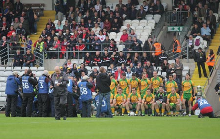 Action from the 2011 Ulster Final.