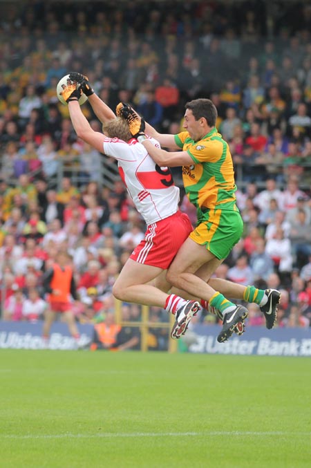 Action from the 2011 Ulster Final.