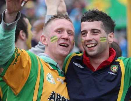 Action from the 2011 Ulster Final.