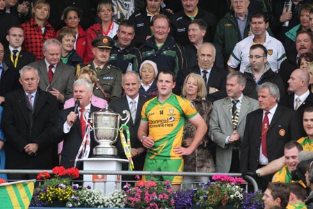 Action from the 2011 Ulster Final.