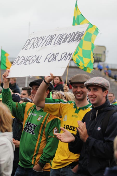 Action from the 2011 Ulster Final.