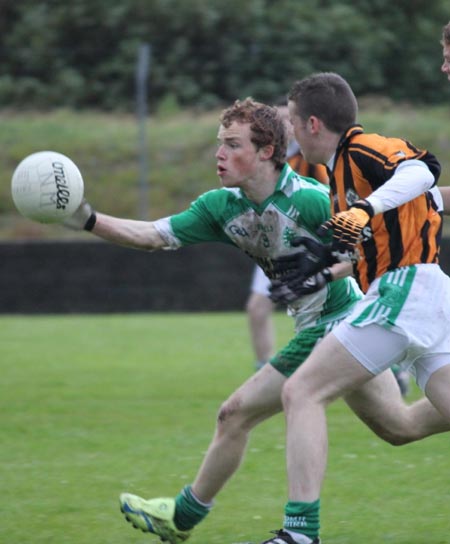 Action from the under 16 final in Dunkineely.