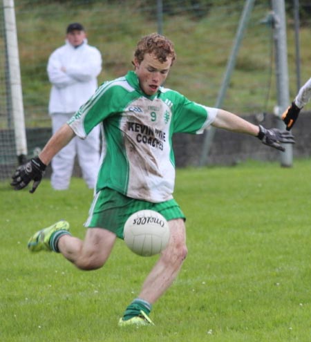 Action from the under 16 final in Dunkineely.