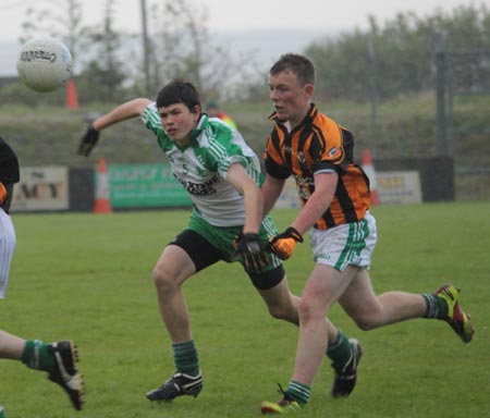 Action from the under 16 final in Dunkineely.