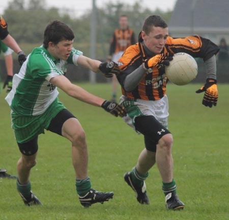 Action from the under 16 final in Dunkineely.