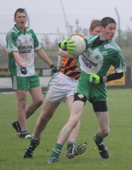 Action from the under 16 final in Dunkineely.