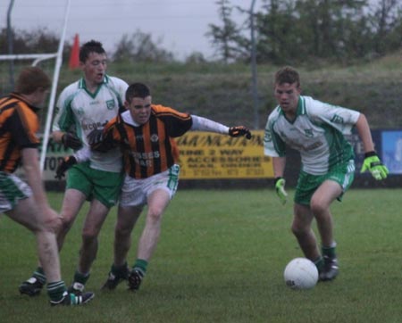 Action from the under 16 final in Dunkineely.