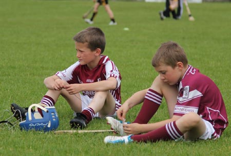 Action from the under 10 hurling blitz hosted by Aodh Ruadh.