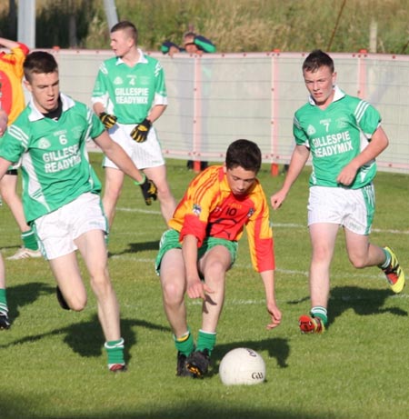 Action from the under 16 final in Dungloe.