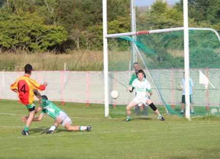 Action from the under 16 final in Dungloe.