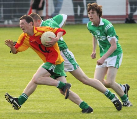 Action from the under 16 final in Dungloe.