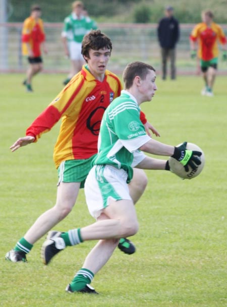 Action from the under 16 final in Dungloe.