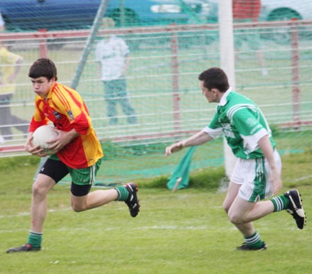 Action from the under 16 final in Dungloe.