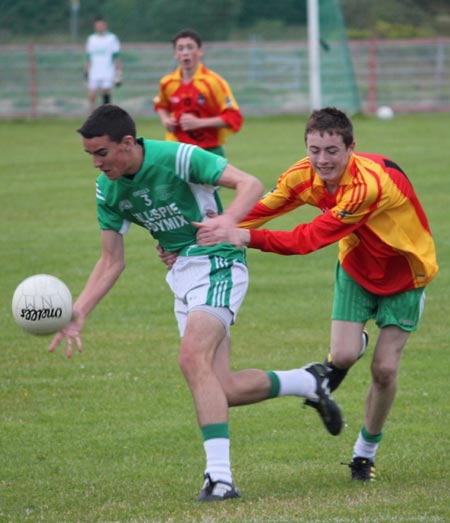 Action from the under 16 final in Dungloe.