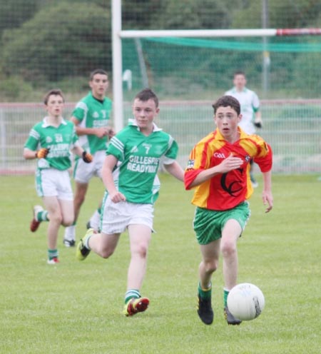 Action from the under 16 final in Dungloe.