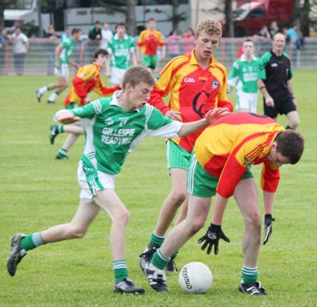 Action from the under 16 final in Dungloe.