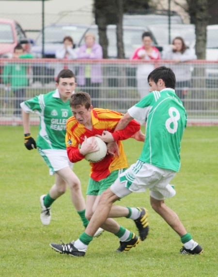 Action from the under 16 final in Dungloe.