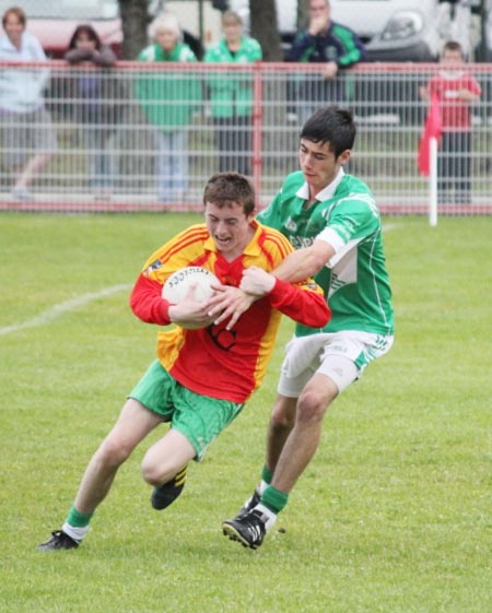 Action from the under 16 final in Dungloe.