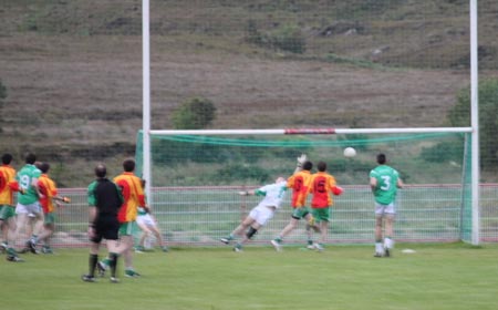 Action from the under 16 final in Dungloe.