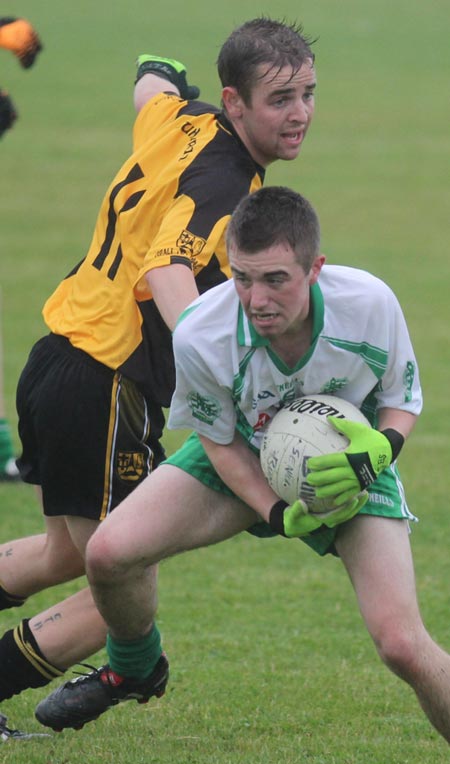 Action from the under 21 championship match against Bundoran.