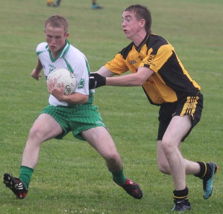 Action from the under 21 championship match against Bundoran.