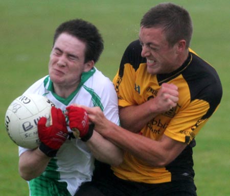 Action from the under 21 championship match against Bundoran.