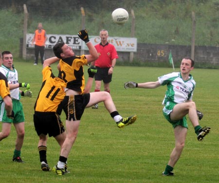 Action from the under 21 championship match against Bundoran.