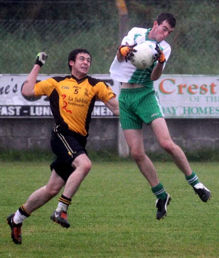 Action from the under 21 championship match against Bundoran.