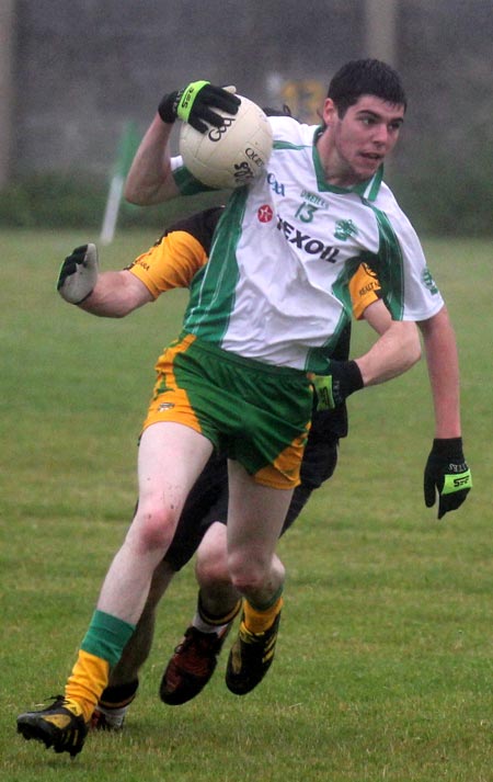 Action from the under 21 championship match against Bundoran.