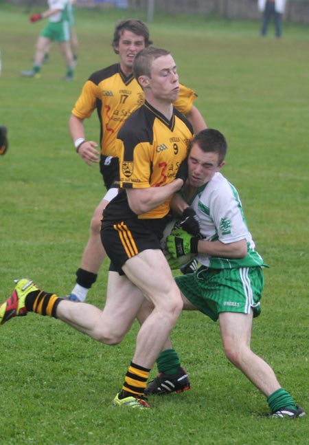 Action from the under 21 championship match against Bundoran.