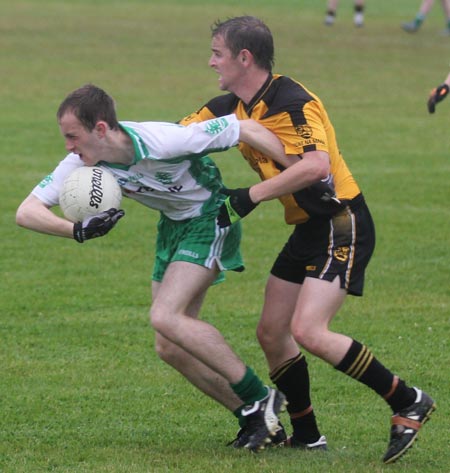 Action from the under 21 championship match against Bundoran.