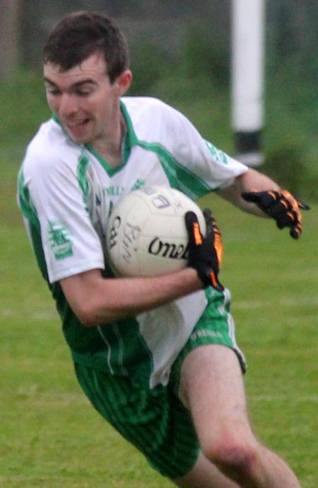 Action from the under 21 championship match against Bundoran.