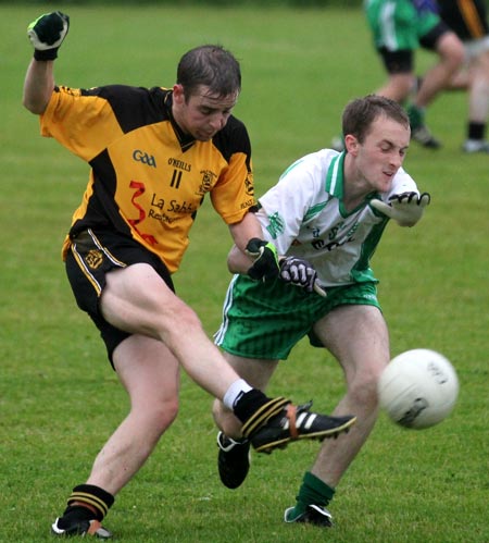 Action from the under 21 championship match against Bundoran.