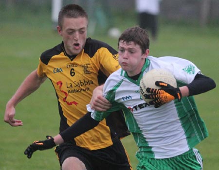 Action from the under 21 championship match against Bundoran.